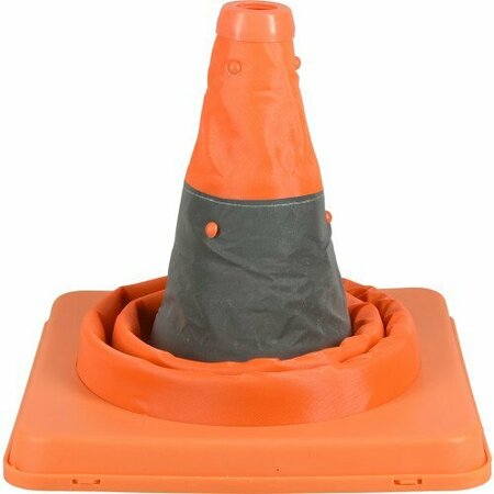Hillman English Orange Caution Safety Cone 16 in. H X 8 in. W, 2PK 848642